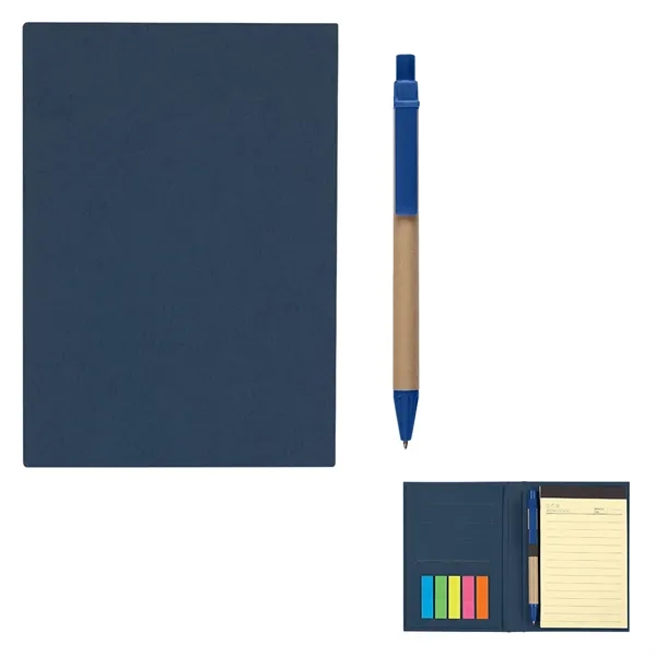 MeetingMate Notebook With Pen And Sticky Flags - Image 11