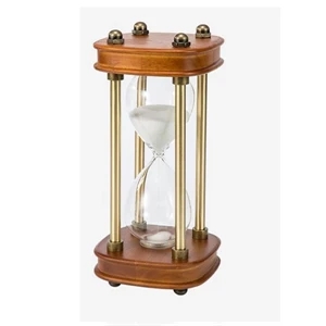 Square Wood Time Hourglass Timer 30 Minute