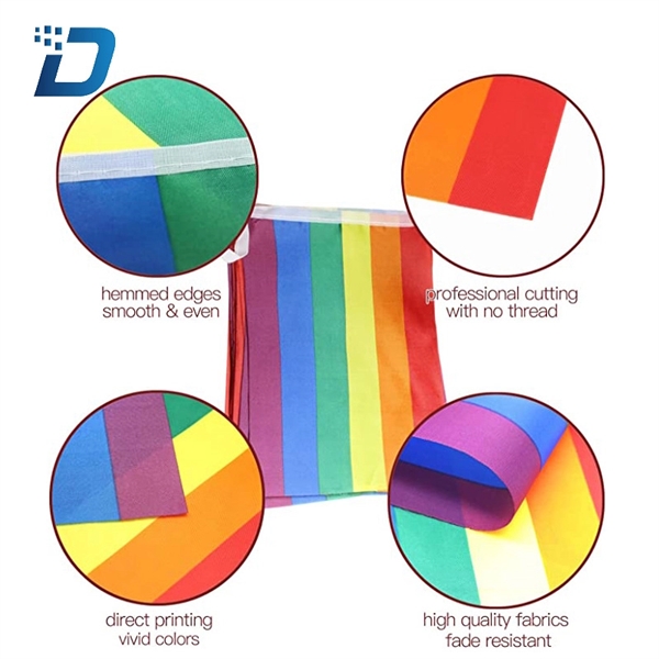 LGBT Gay Rainbow Flag - Image 2