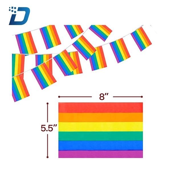 LGBT Romance Rainbow Flag - Image 1