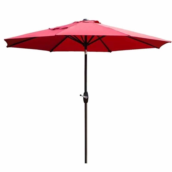 2.7 M Garden Parasol Umbrella Patio Sun Shade - Image 4