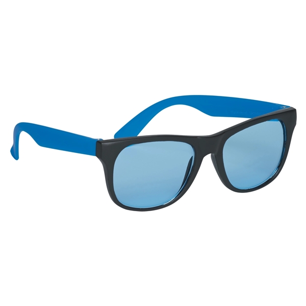 Tinted Lenses Rubberized Sunglasses - Image 11