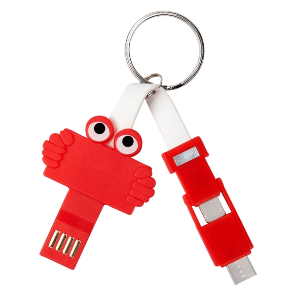 Clipster Buddy 3-In-1 Charging Cable Key Ring - Image 13