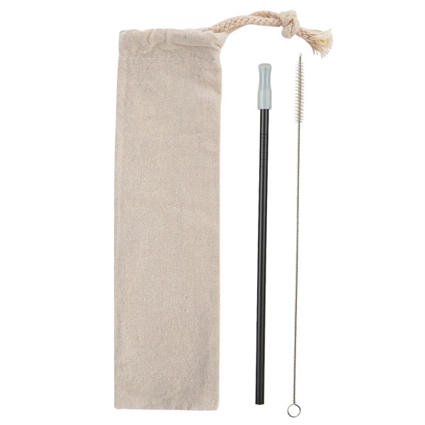 Park Avenue Stainless Straw Kit with Cotton Pouch - Image 14