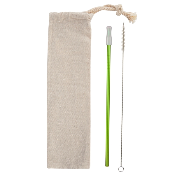 Park Avenue Stainless Straw Kit with Cotton Pouch - Image 20