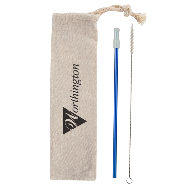 Park Avenue Stainless Straw Kit with Cotton Pouch - Image 25
