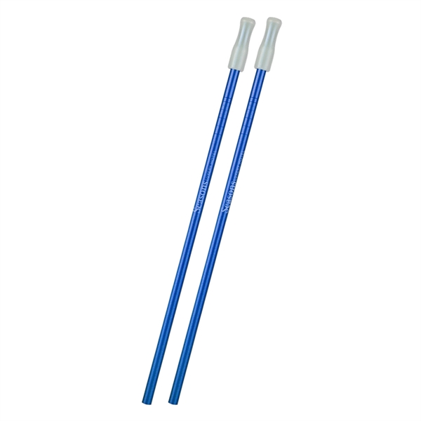 2- Pack Park Avenue Stainless Straw Kit with Cotton Pouch - Image 18