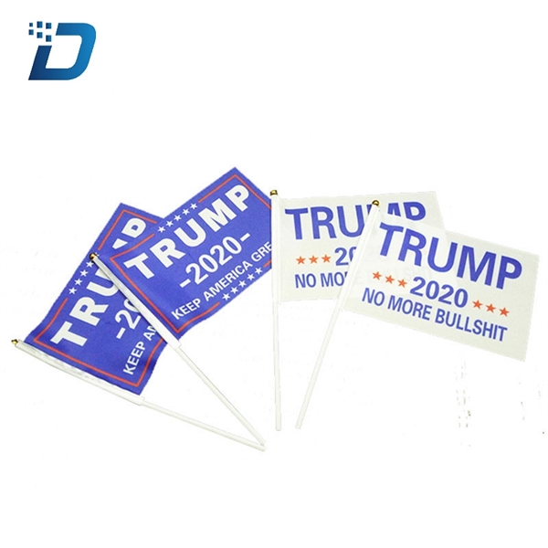 2020 Trump Handheld Slogan Flag - Image 2