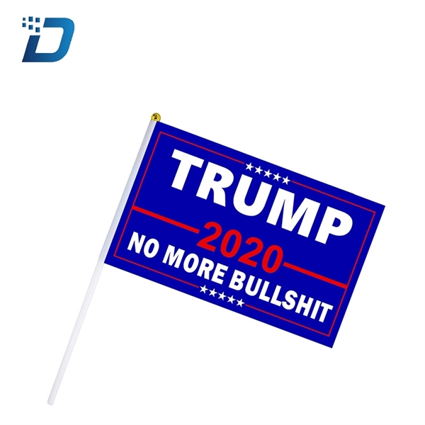 2020 Trump Handheld Slogan Flag - Image 5