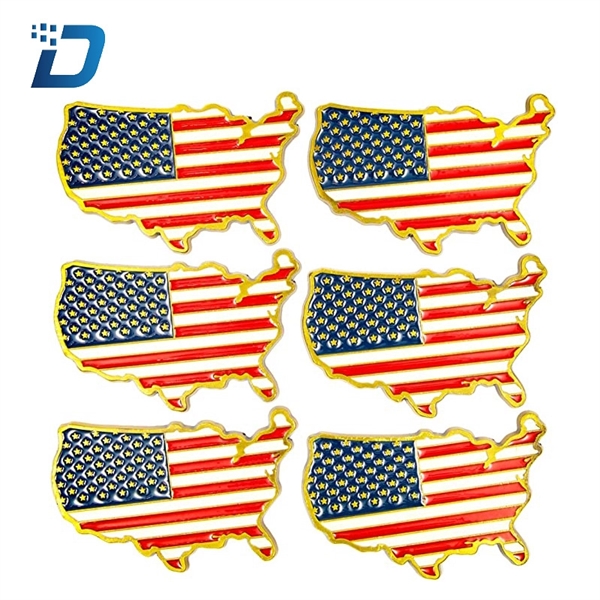 Juvale American Flag Magnets Fridge - Image 1