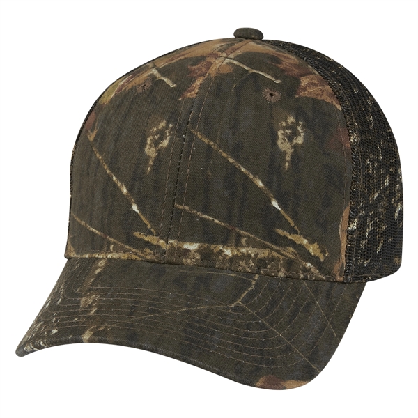 Realtree™ & Mossy Oak® Mesh Back Camouflage Cap - Image 6