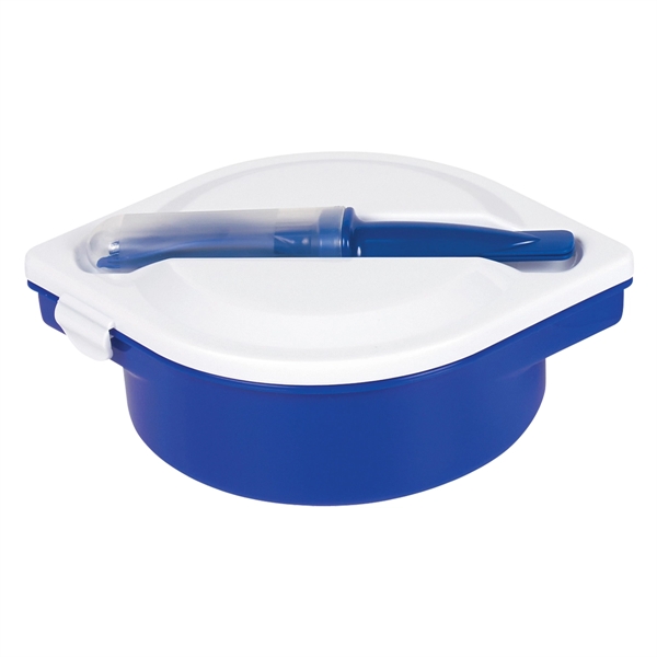 Multi-Compartment Food Container With Utensils - Image 12