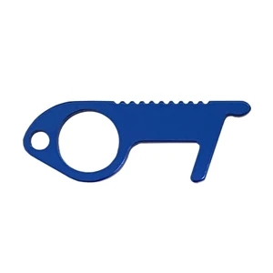 Metal Touch-less Key Tool - Blue