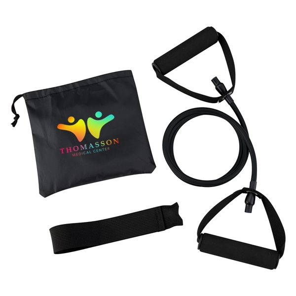 Yoga Stretch Band In Carry Pouch - Image 7