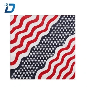 American Flag Headband USA Flag Clothing Patriotic scarf Acc