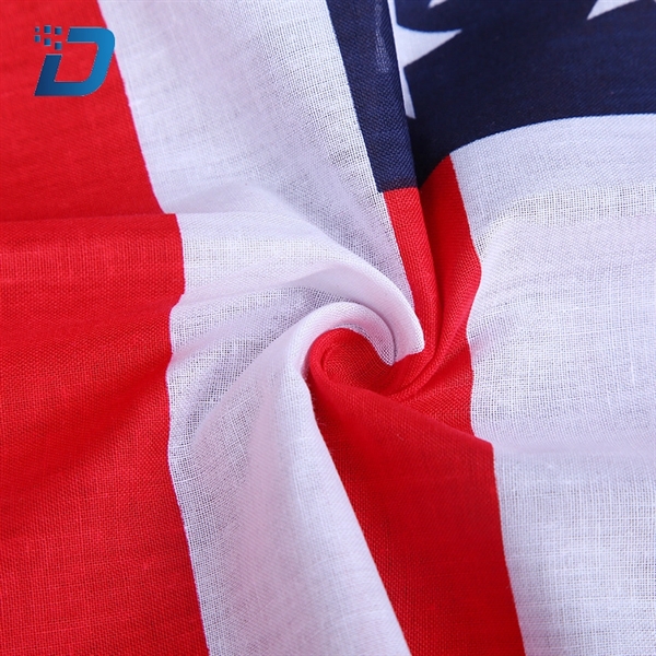 American Flag Headband USA Flag Clothing Patriotic scarf Acc - Image 4