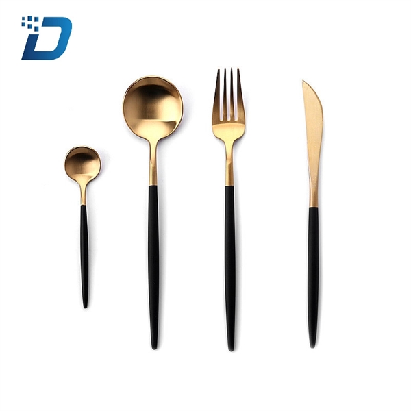 Stainless Steel Cutlery Knife And Fork Spoon Set Nordic West - Image 1