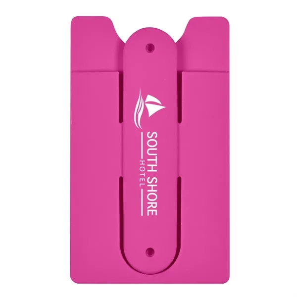 Silicone Phone Wallet with Stand - Image 20