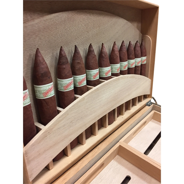 Rockefeller Cigar Humidor With Lid Cigar Display - Image 2