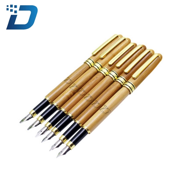 Bamboo Fountain Pen made of Luxury Wood - Image 1