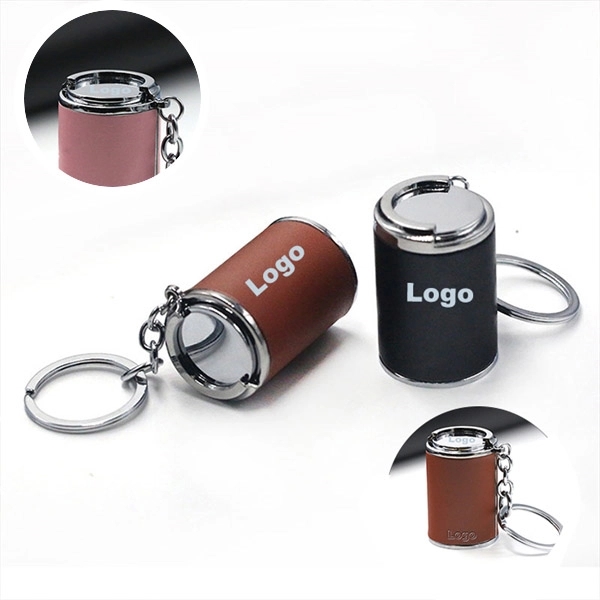 Metal Money Box with Key Chain Penny Bank - Image 1