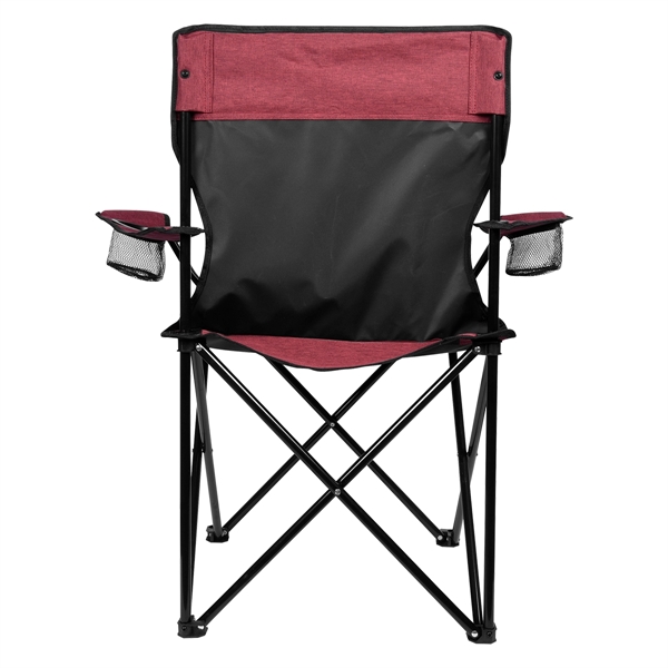 Heathered Folding Chair With Carrying Bag - Image 17