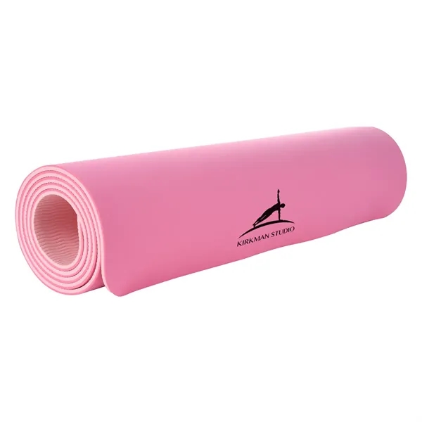 Two-Tone Double Layer Yoga Mat - Image 12