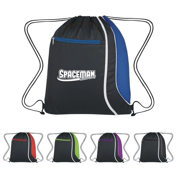 Mesh Accent Drawstring Sports Pack