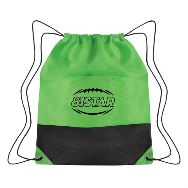 Non-Woven Two-Tone Drawstring Sports Pack - Image 13