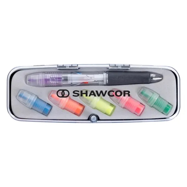 Tri-Color Pen and Highlighter Set - Image 7
