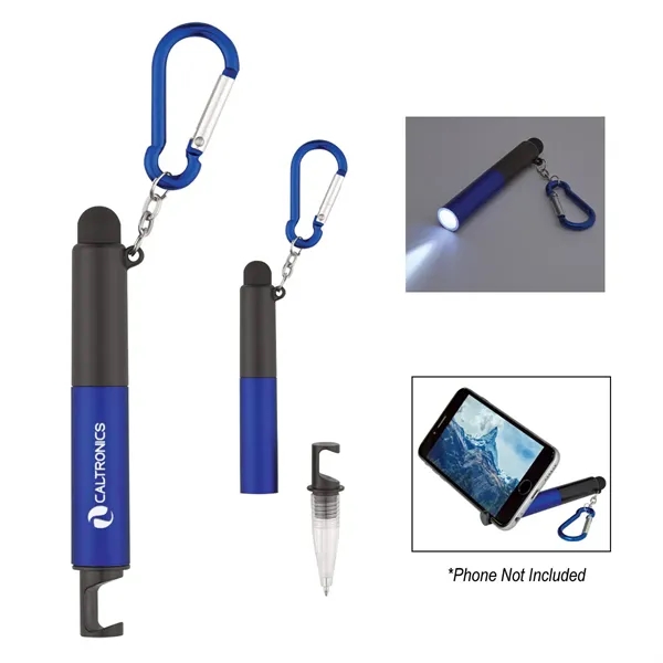 4-In-1 Light Up Stylus Pen With Carabiner - Image 18
