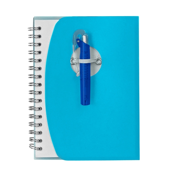 Spiral Notebook With Shorty Pen - Image 8