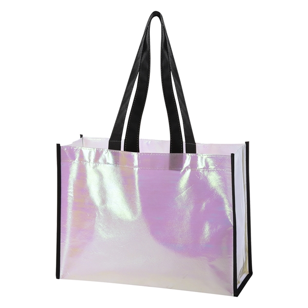 Mini Pearl Laminated Non-Woven Tote Bag - Image 6