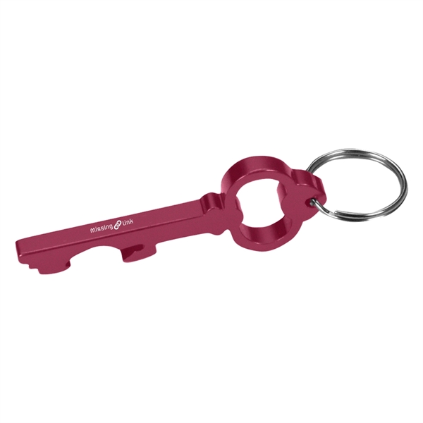 Key Shape Bottle Opener Key Ring - Image 7