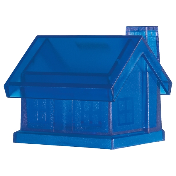 Plastic House Shape Bank - Image 2