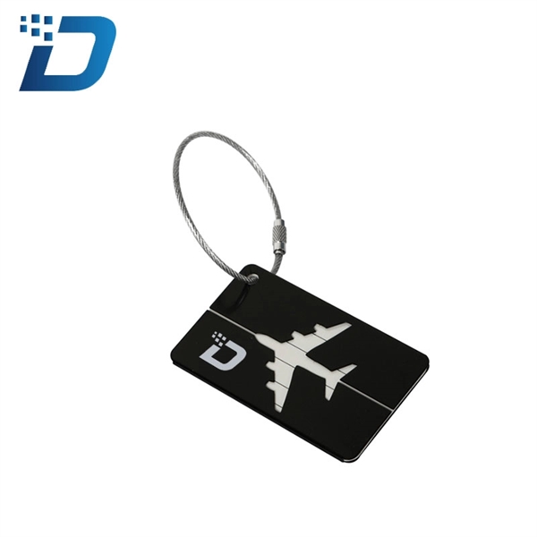 Luggage Travel Tags Metal Suitcase Bag ID Tag - Image 4