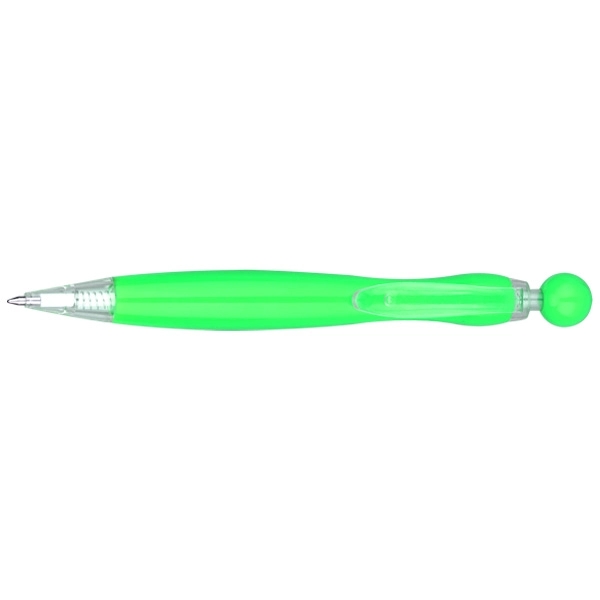 Click-action Ballpoint Pen w/ Clip - Image 3