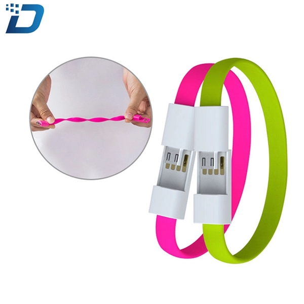 Creative Bracelet USB Charging Cable - Image 2
