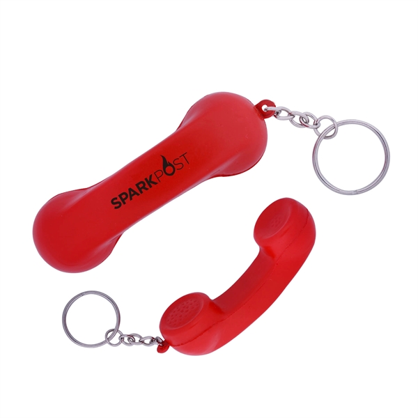 Stress Relievers - Telephone Receiver Key Chain - Image 1