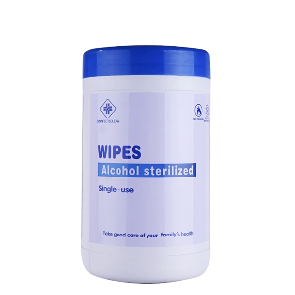 120ply 75% Alcohol Disinfetant Wipes - Image 2