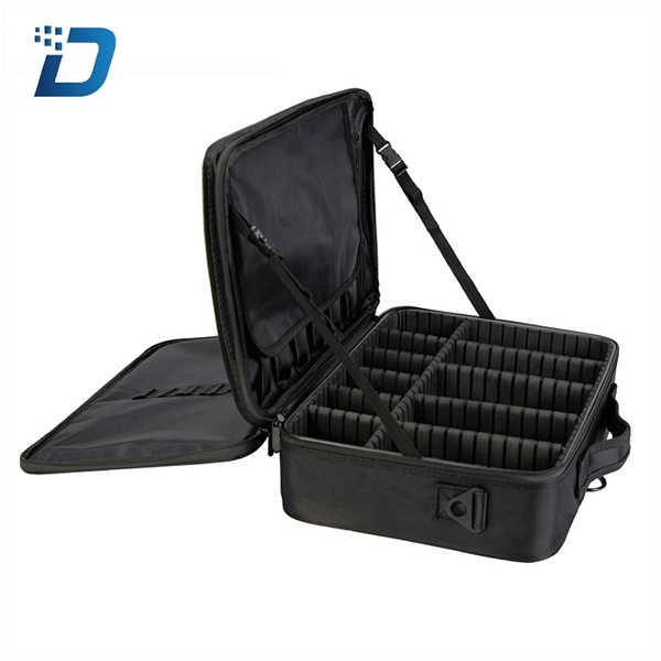 Nylon Storage Portable Cosmetic Bag - Image 1