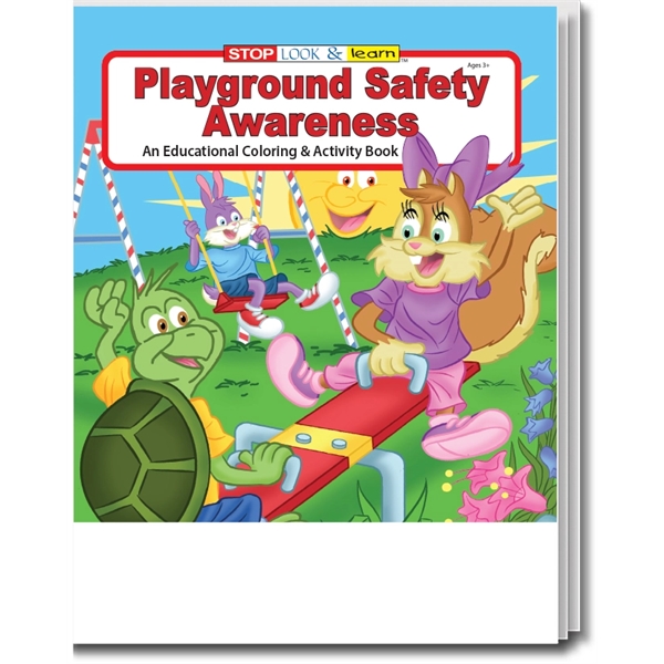 Playground Safety Awareness Coloring Book Fun Pack - Image 4