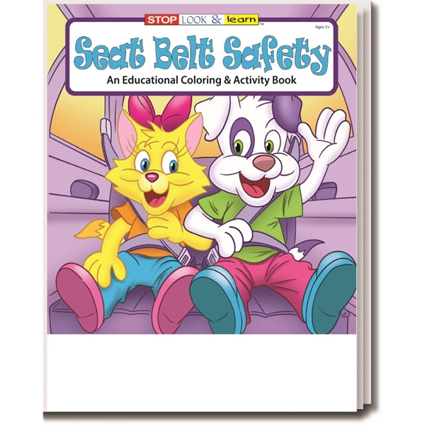 Seat Belt Safety Coloring Book - Image 2