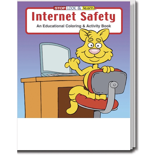 Internet Safety Coloring and Activity Book - Image 2