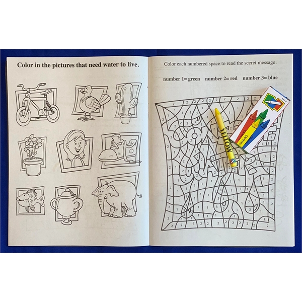Learn About Water Conservation Coloring Book Fun Pack - Image 3