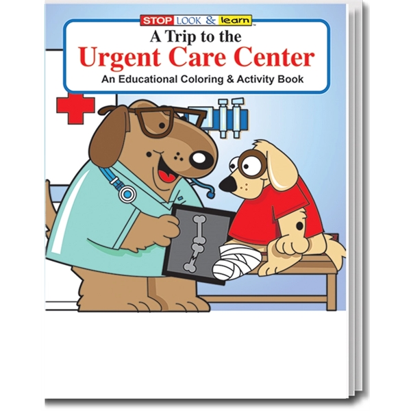 A Trip to the Urgent Care Center Coloring Book Fun Pack - Image 4