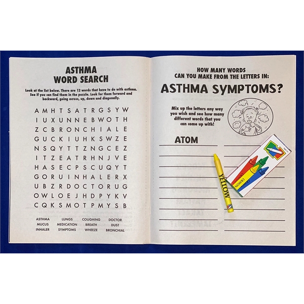 Winning With Asthma Coloring and Activity Book Fun Pack - Image 3