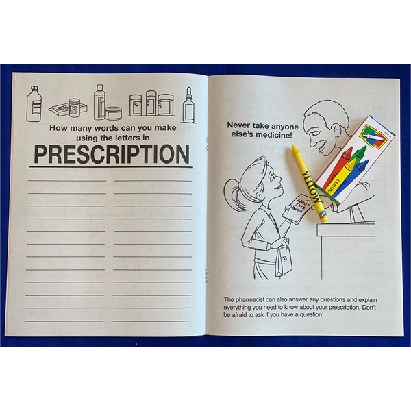 A Visit to the Pharmacy Coloring and Activity Book Fun Pack - Image 3