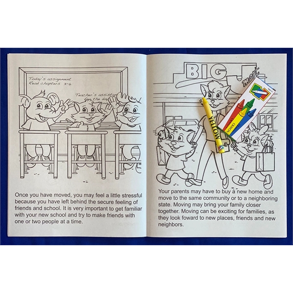 I Love My New Home Coloring Book Fun Pack - Image 2