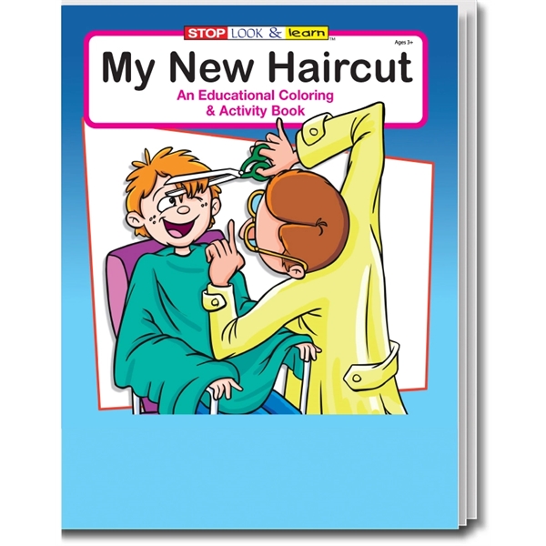 My New Haircut Coloring and Activity Book - Image 2